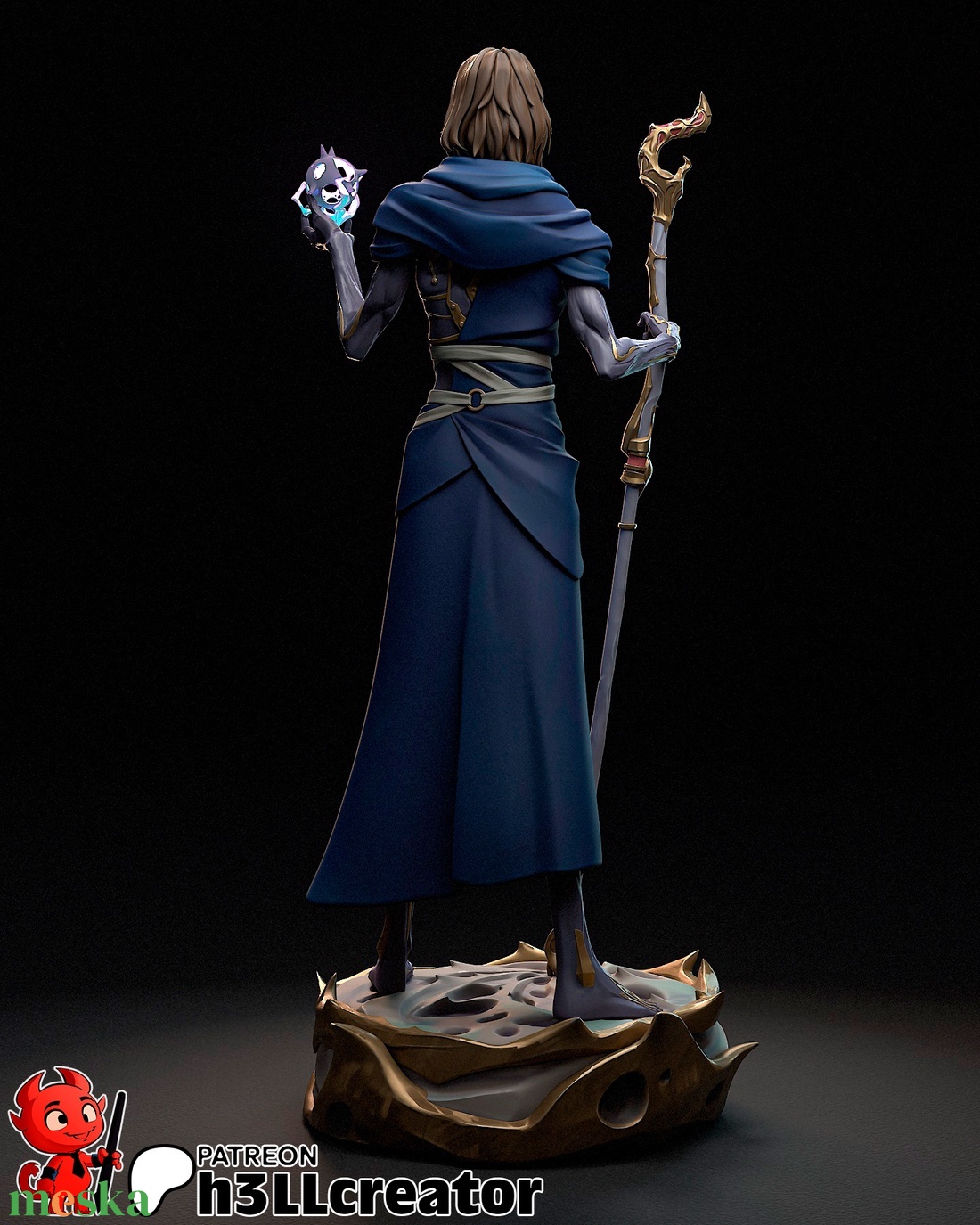 Viktor - League of Legends Arcane s2 - művészet - makett, modell - Meska.hu Viktor - League of Legends Arcane s2 - művészet - makett, modell - Meska.hu