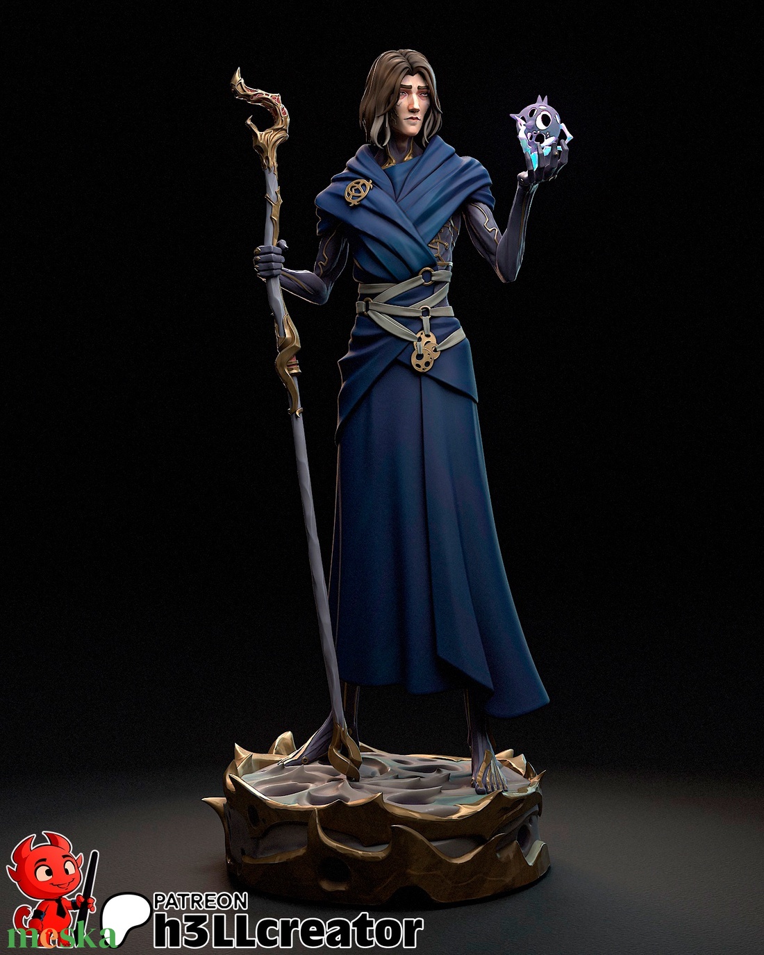 Viktor - League of Legends Arcane s2 - művészet - makett, modell - Meska.hu Viktor - League of Legends Arcane s2 - művészet - makett, modell - Meska.hu