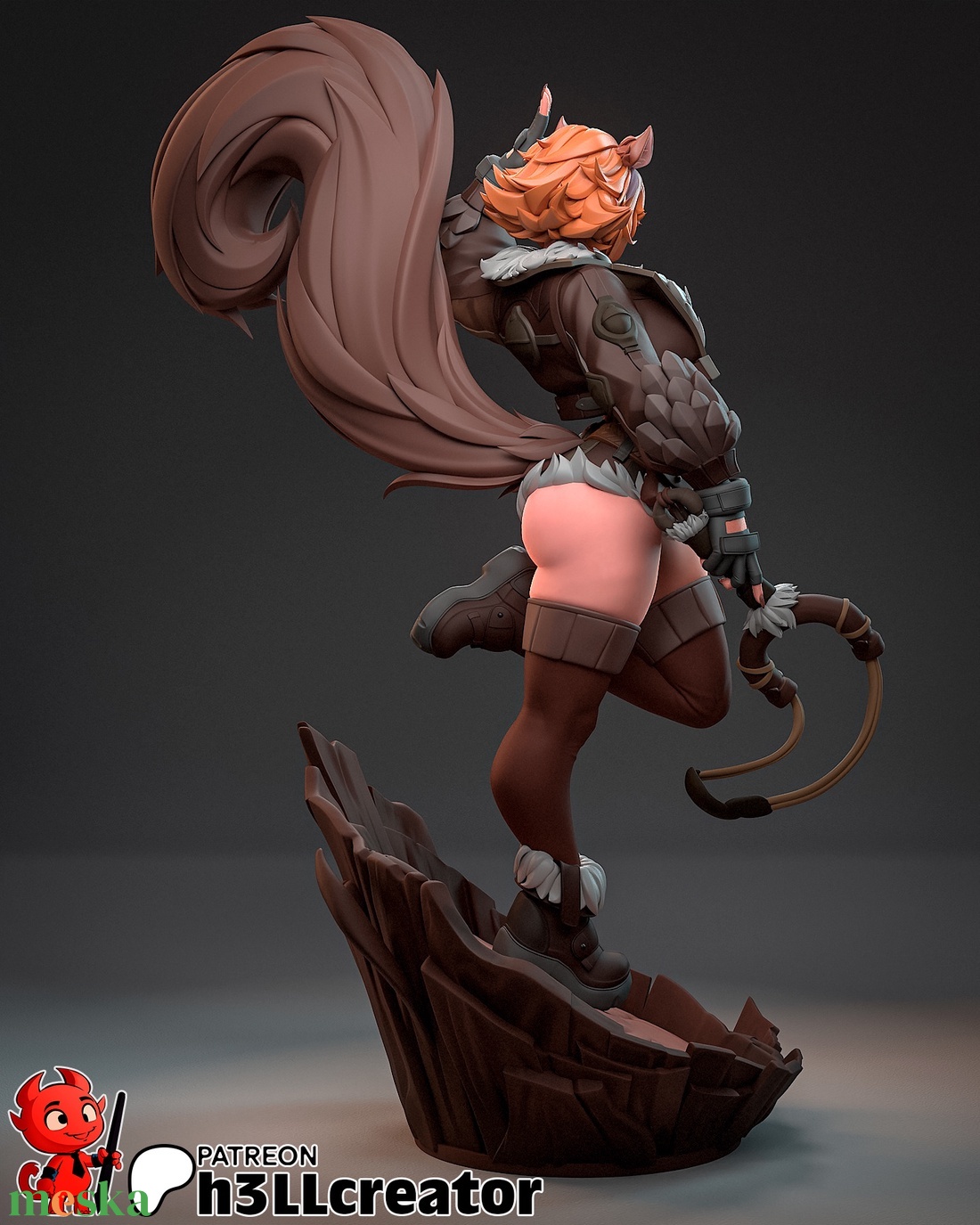 Squirrel Girl - Marvel Rivals - művészet - makett, modell - Meska.hu Squirrel Girl - Marvel Rivals - művészet - makett, modell - Meska.hu