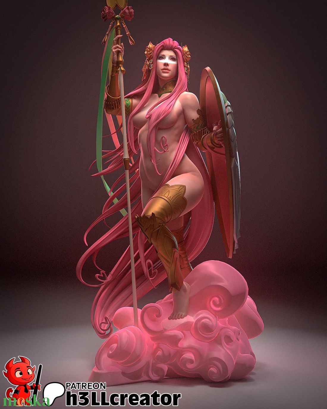 Aphrodite - Hades - művészet - makett, modell - Meska.hu Aphrodite - Hades - művészet - makett, modell - Meska.hu