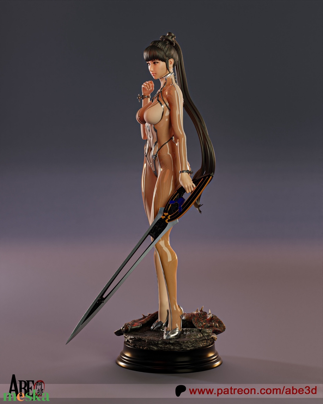 Eve Skin Suit - Stellar Blade 1/4 - művészet - makett, modell - Meska.hu Eve Skin Suit - Stellar Blade 1/4 - művészet - makett, modell - Meska.hu
