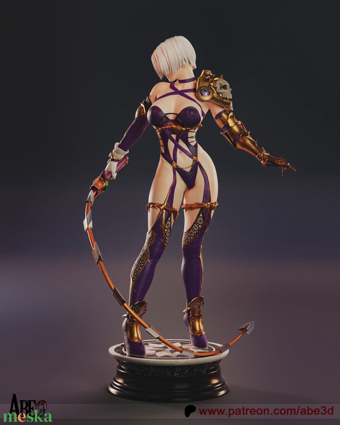 Ivy Valentine - Soulcalibur - művészet - makett, modell - Meska.hu Ivy Valentine - Soulcalibur - művészet - makett, modell - Meska.hu