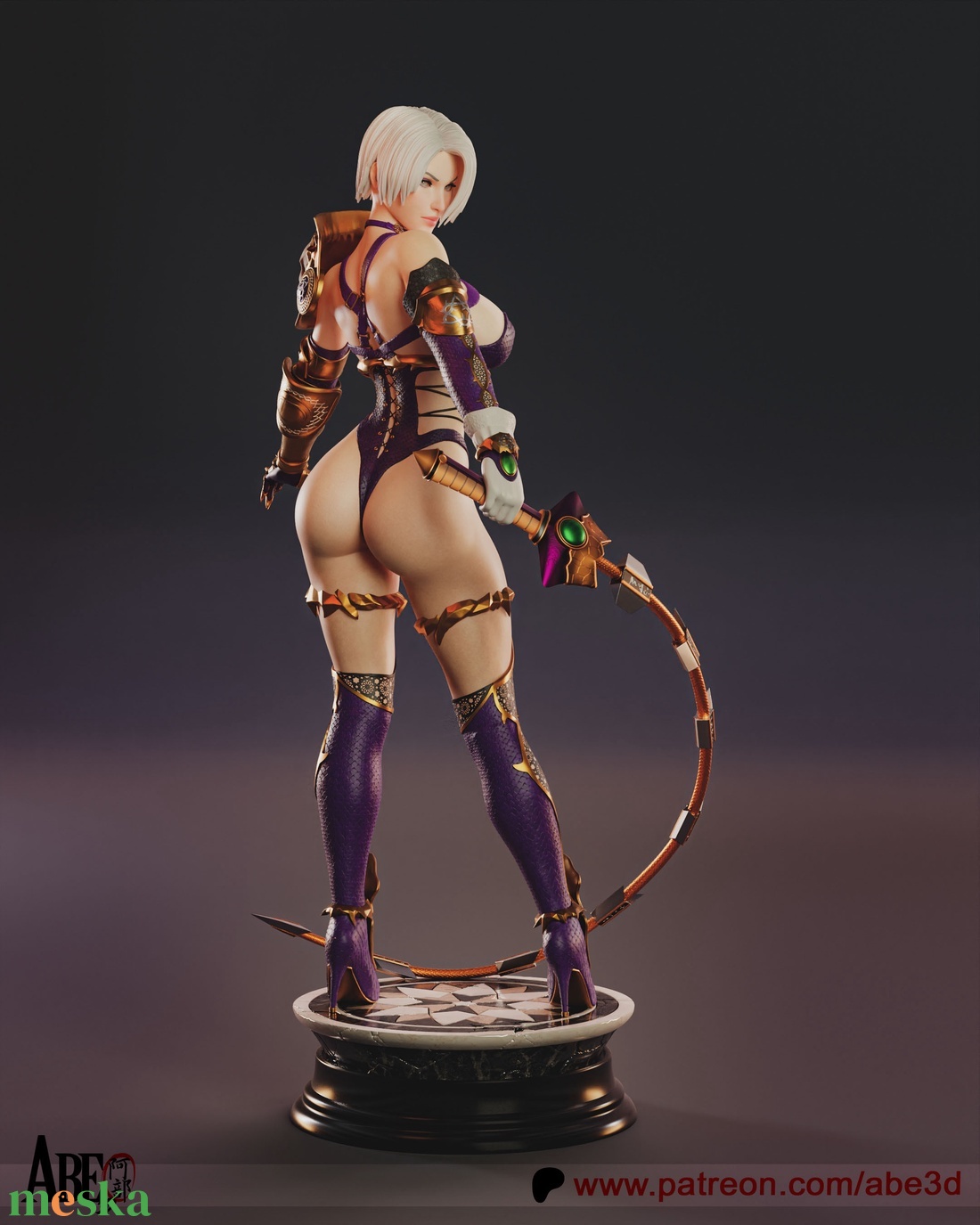 Ivy Valentine - Soulcalibur - művészet - makett, modell - Meska.hu Ivy Valentine - Soulcalibur - művészet - makett, modell - Meska.hu