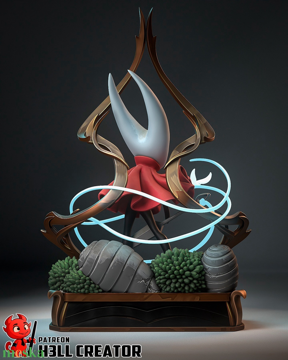 Hornet - Hollow Knight Silksong - művészet - makett, modell - Meska.hu