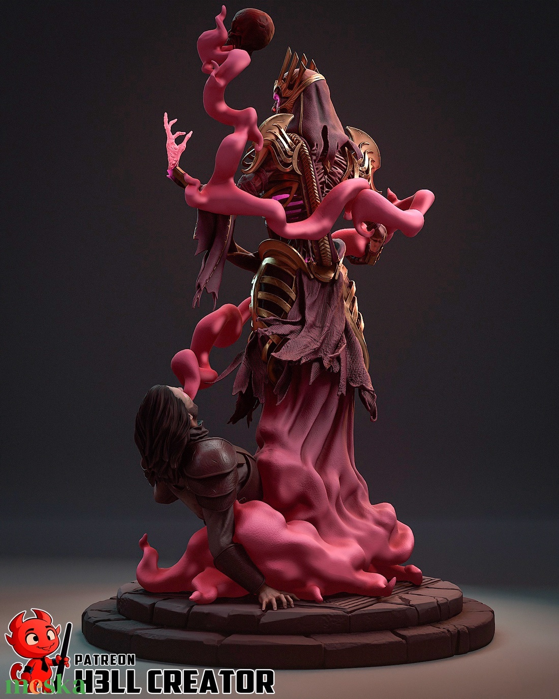 Vecna - Dungeons and Dragons - művészet - makett, modell - Meska.hu Vecna - Dungeons and Dragons - művészet - makett, modell - Meska.hu