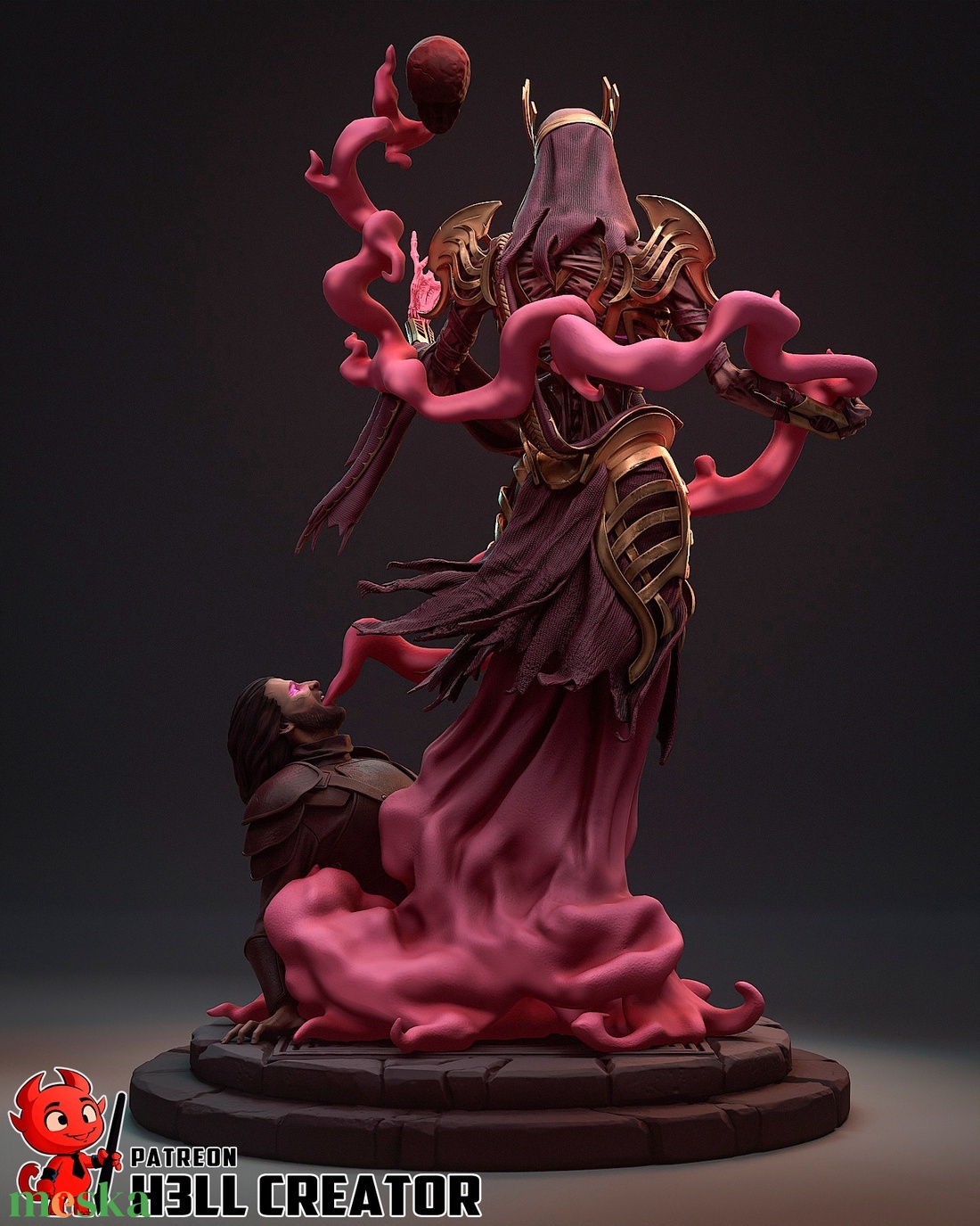 Vecna - Dungeons and Dragons - művészet - makett, modell - Meska.hu Vecna - Dungeons and Dragons - művészet - makett, modell - Meska.hu