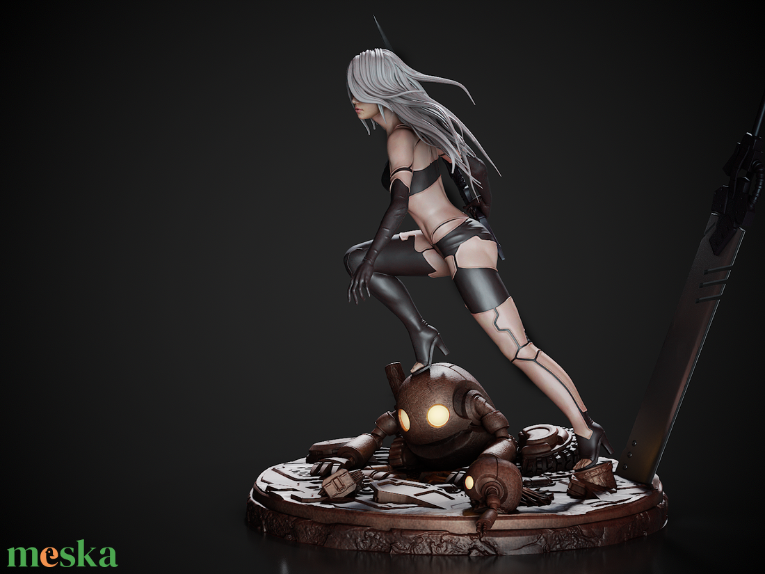 A2 - Nier: Automata - művészet - makett, modell - Meska.hu