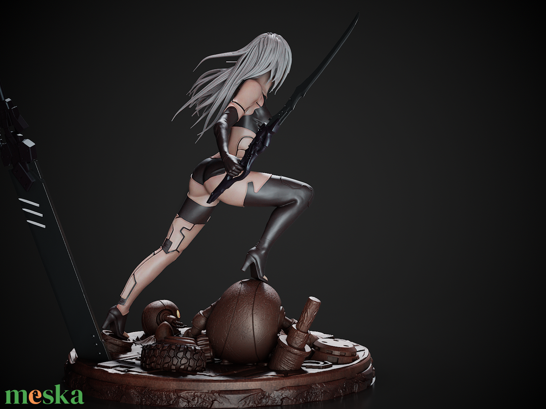A2 - Nier: Automata - művészet - makett, modell - Meska.hu