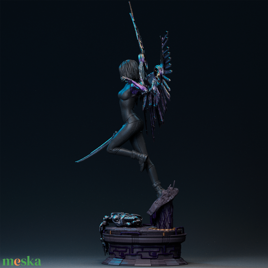 Alita - Battle Angel Alita - művészet - makett, modell - Meska.hu