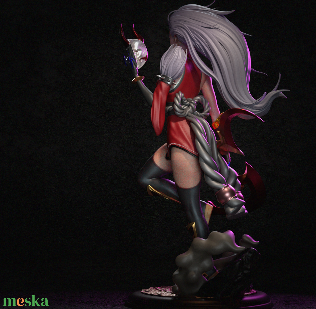 Blood Moon Diana - League of Legends - művészet - makett, modell - Meska.hu Blood Moon Diana - League of Legends - művészet - makett, modell - Meska.hu
