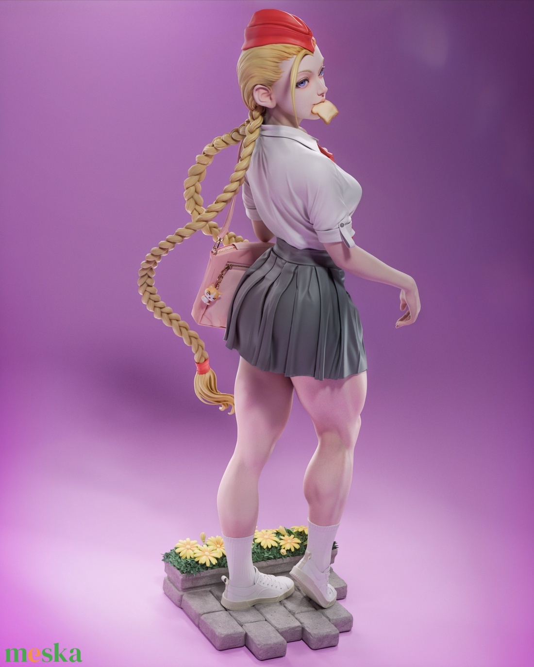 Cammy - Street Fighter - művészet - makett, modell - Meska.hu Cammy - Street Fighter - művészet - makett, modell - Meska.hu