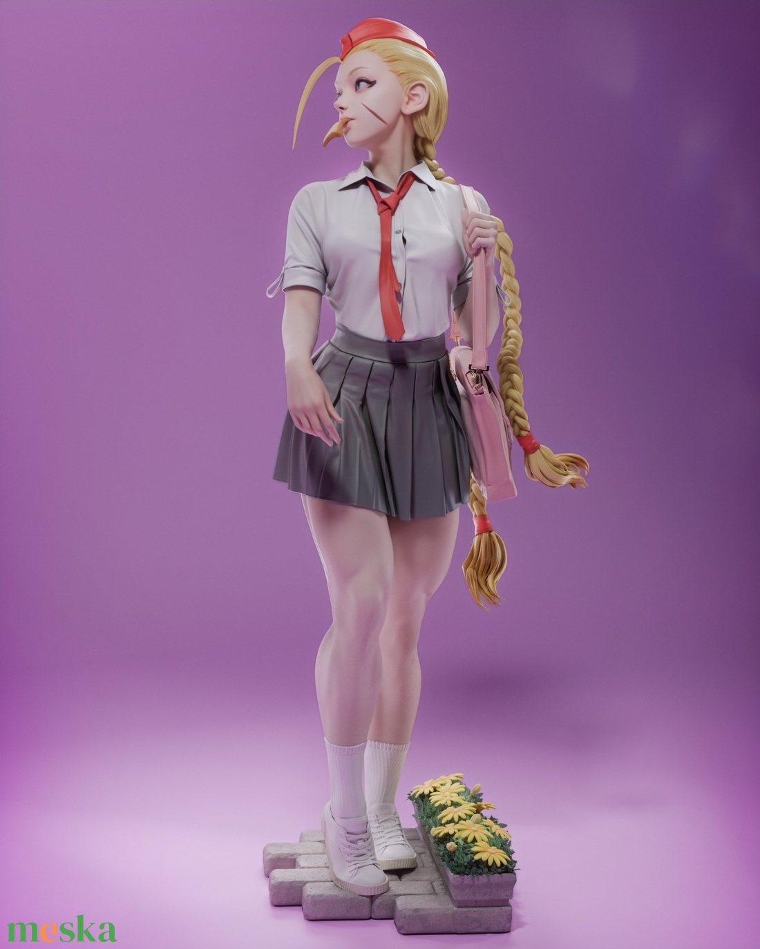 Cammy - Street Fighter - művészet - makett, modell - Meska.hu Cammy - Street Fighter - művészet - makett, modell - Meska.hu