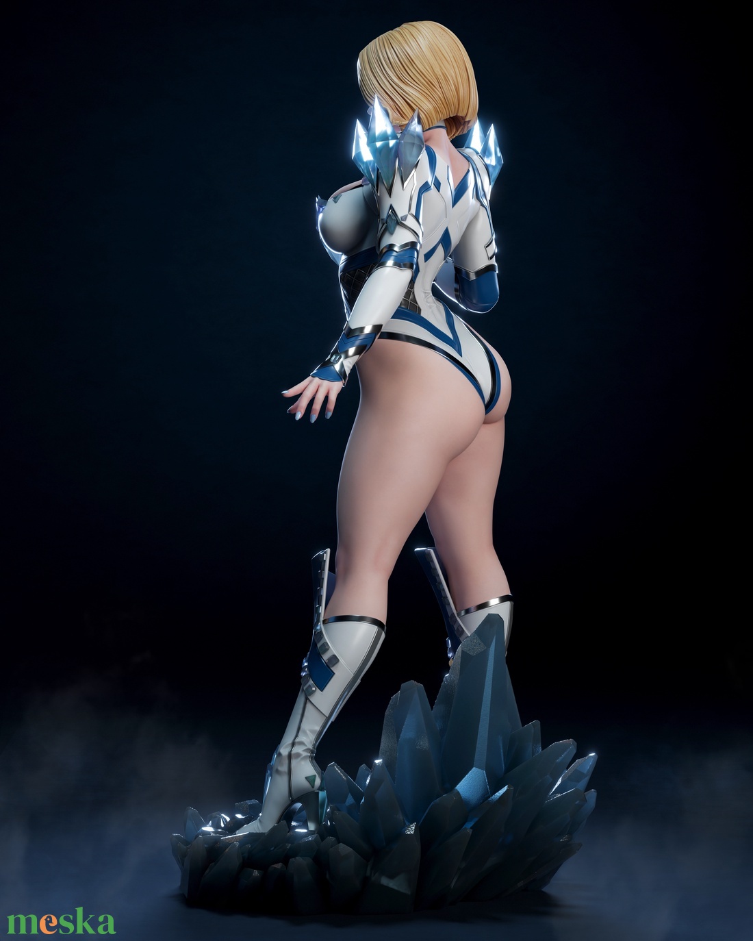 Emma Frost - Marvel Rivals - művészet - makett, modell - Meska.hu Emma Frost - Marvel Rivals - művészet - makett, modell - Meska.hu