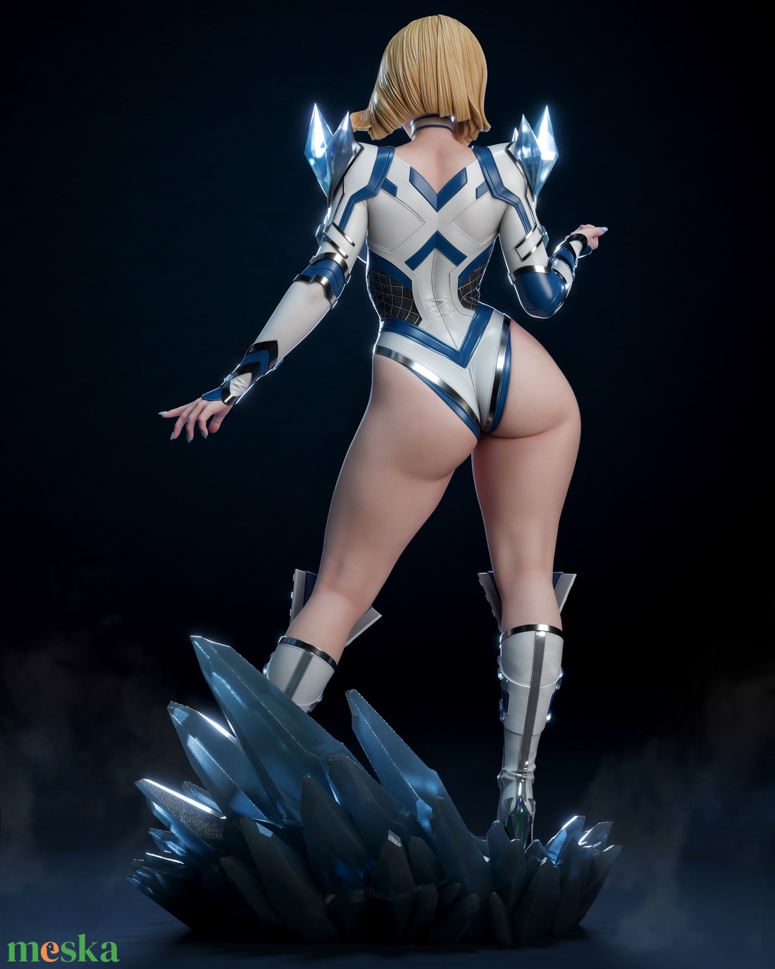 Emma Frost - Marvel Rivals - művészet - makett, modell - Meska.hu Emma Frost - Marvel Rivals - művészet - makett, modell - Meska.hu