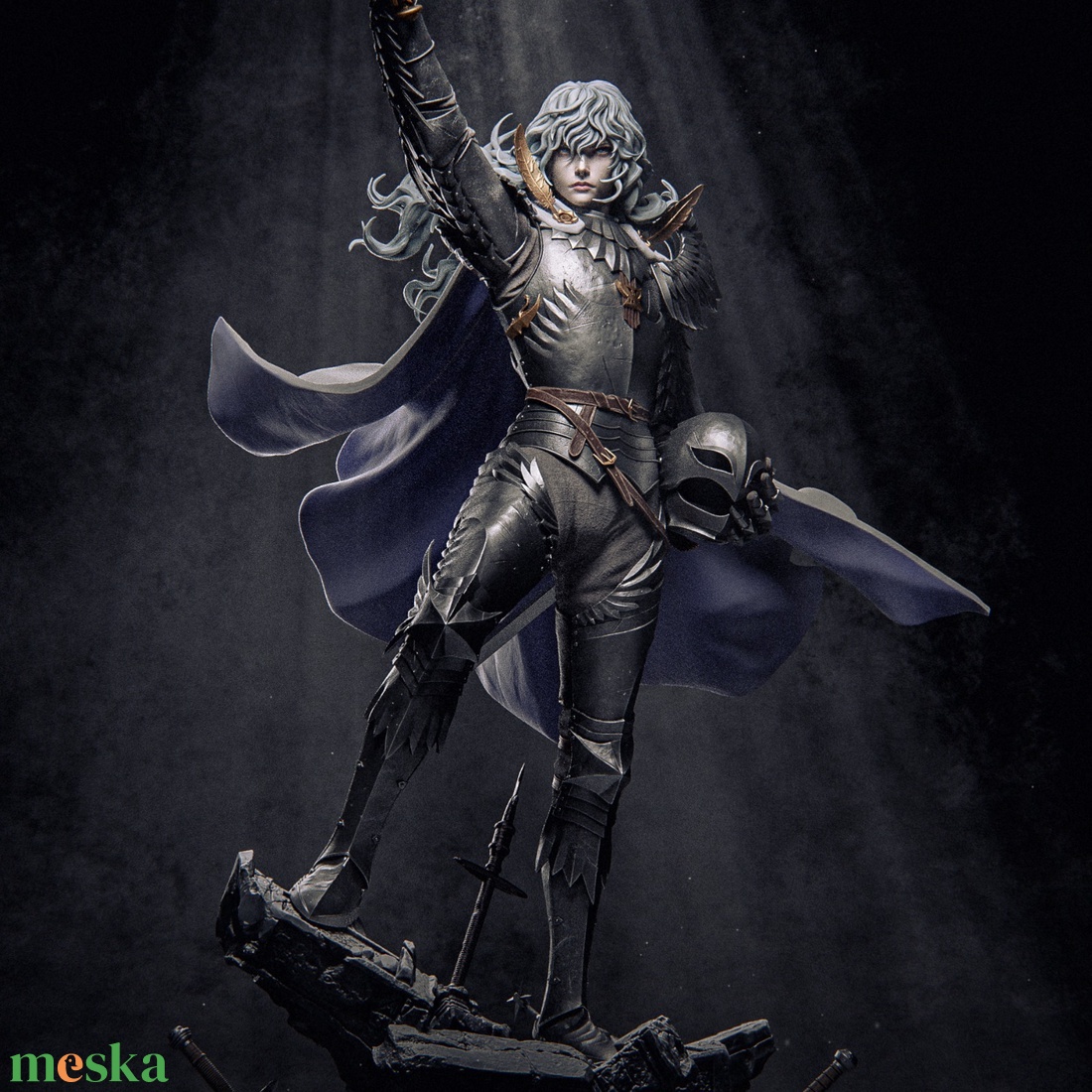 Griffith - Berserk - művészet - makett, modell - Meska.hu