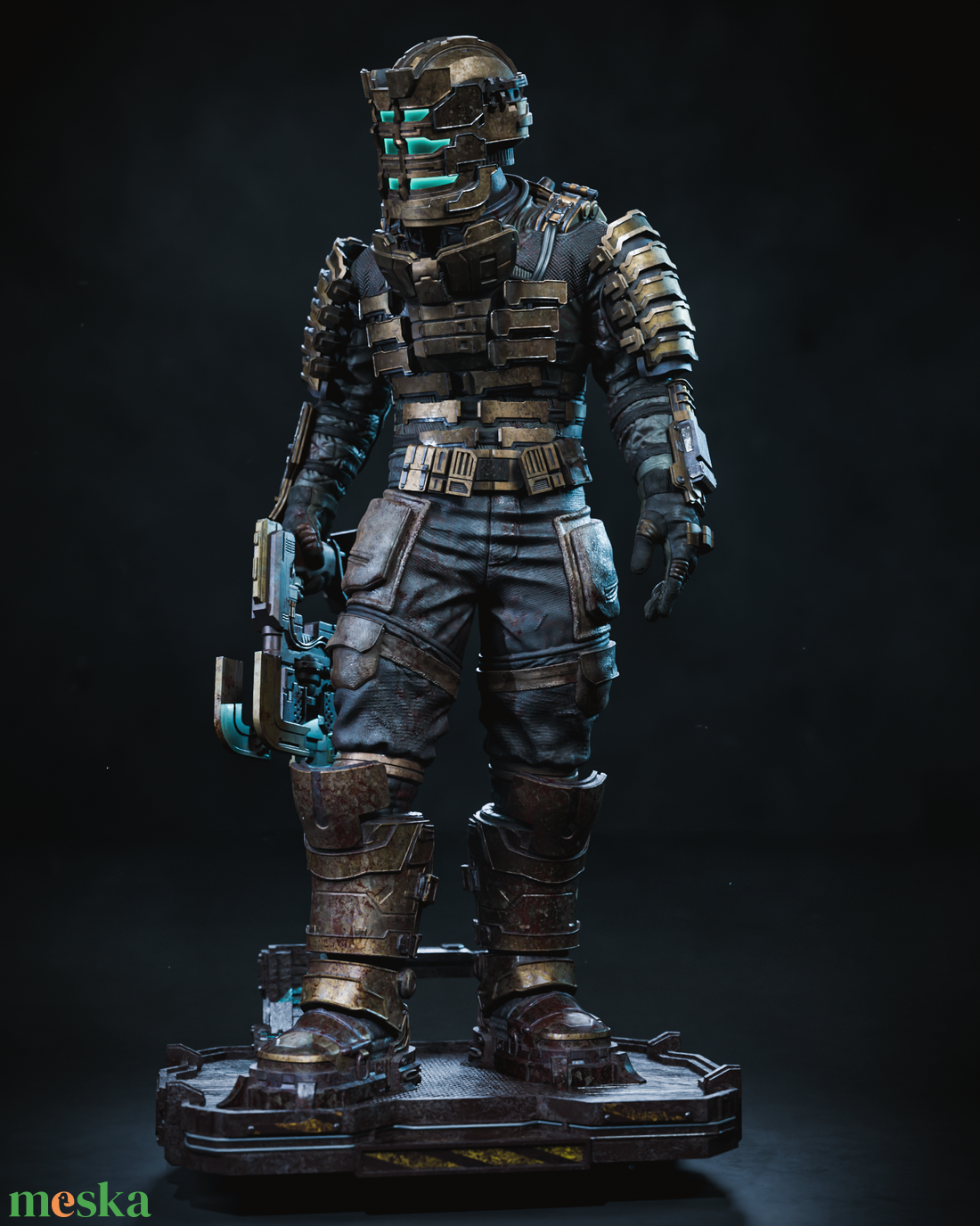 Isaac Clarke - Dead Space - művészet - makett, modell - Meska.hu