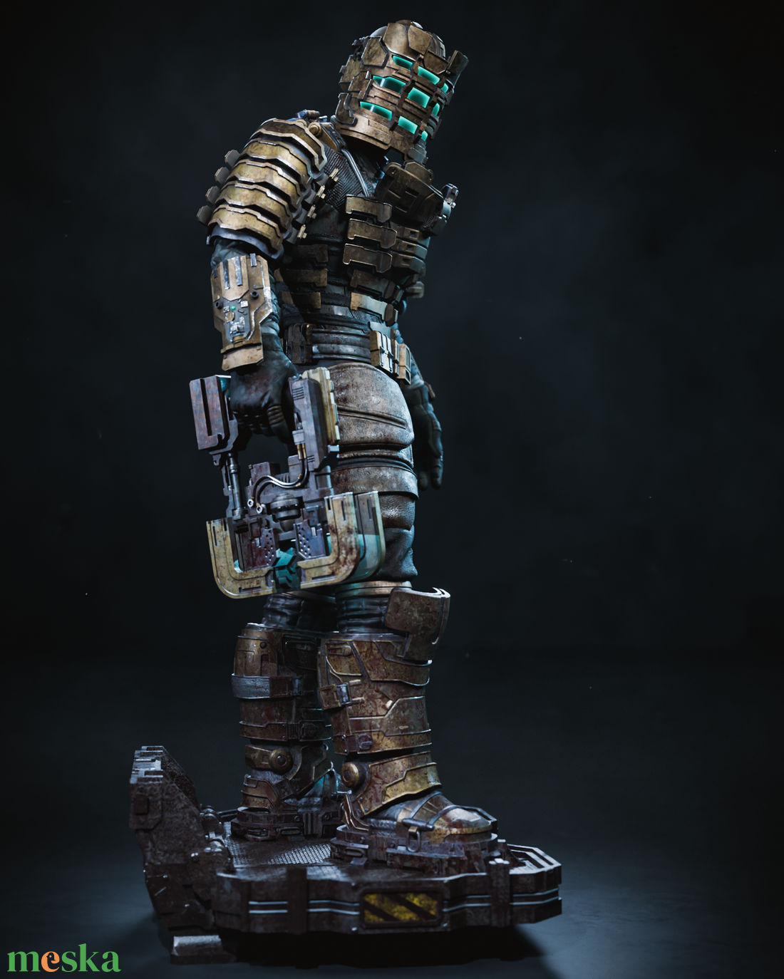 Isaac Clarke - Dead Space - művészet - makett, modell - Meska.hu