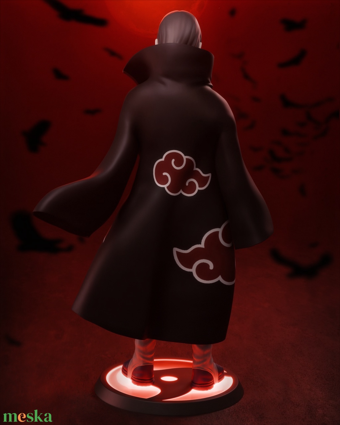 Itachi Uchiha - Naruto - művészet - makett, modell - Meska.hu