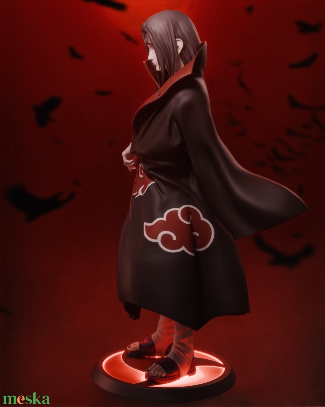 Itachi Uchiha - Naruto - művészet - makett, modell - Meska.hu