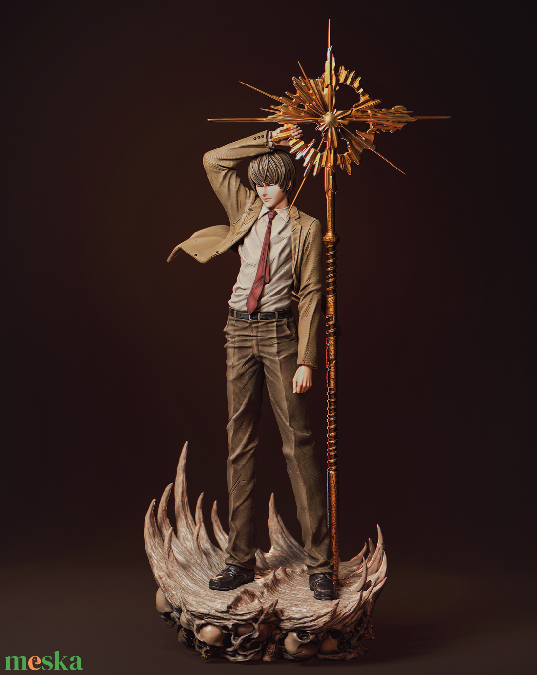 Light Yagami - Death Note - művészet - makett, modell - Meska.hu Light Yagami - Death Note - művészet - makett, modell - Meska.hu