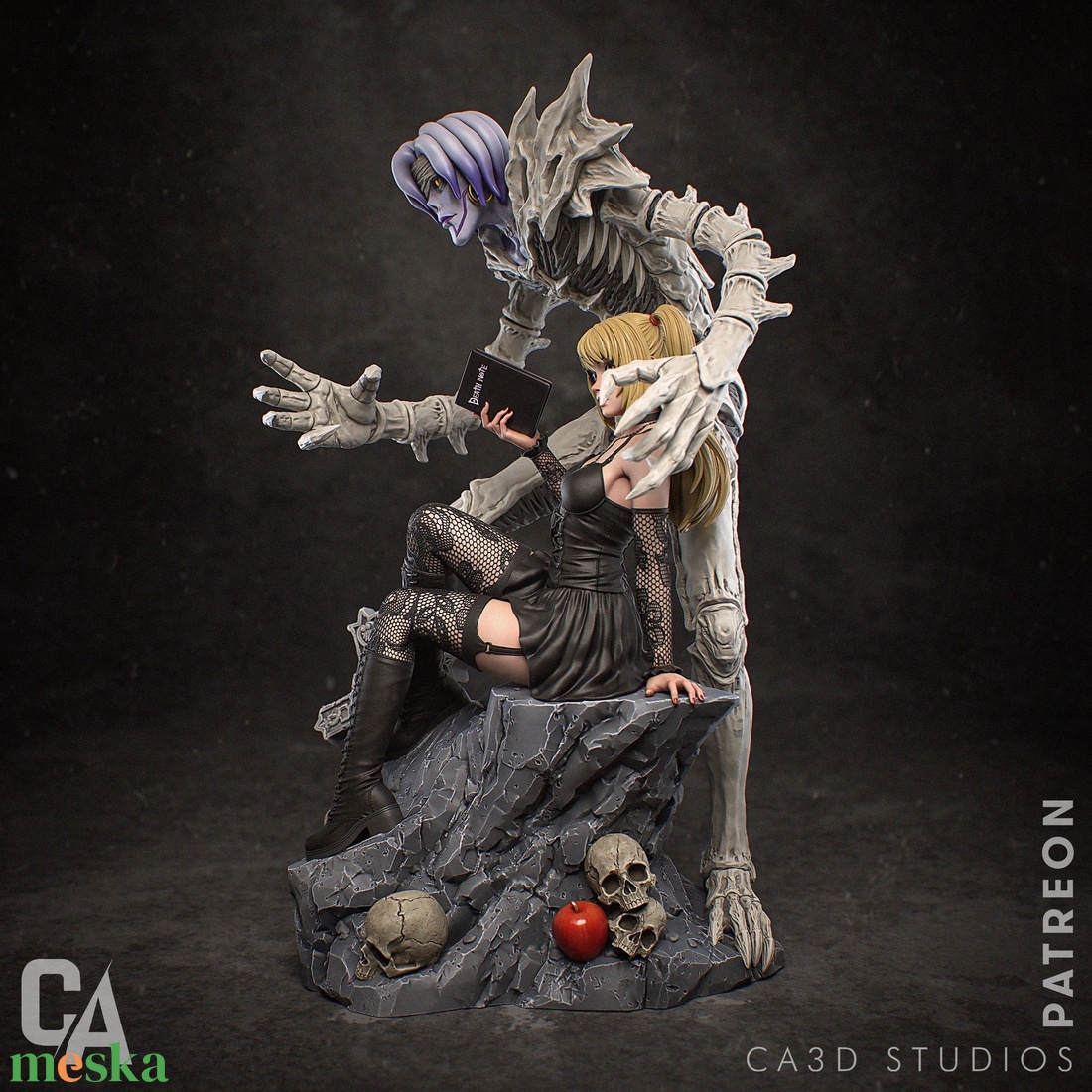 Misa Amane Diorama - Death Note - művészet - makett, modell - Meska.hu Misa Amane Diorama - Death Note - művészet - makett, modell - Meska.hu