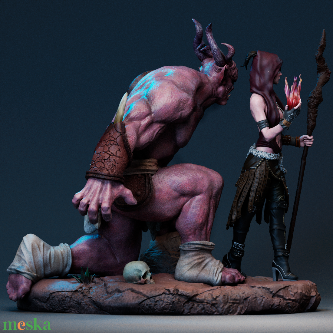 Morrigan Diorama - Dragon Age - művészet - makett, modell - Meska.hu Morrigan Diorama - Dragon Age - művészet - makett, modell - Meska.hu