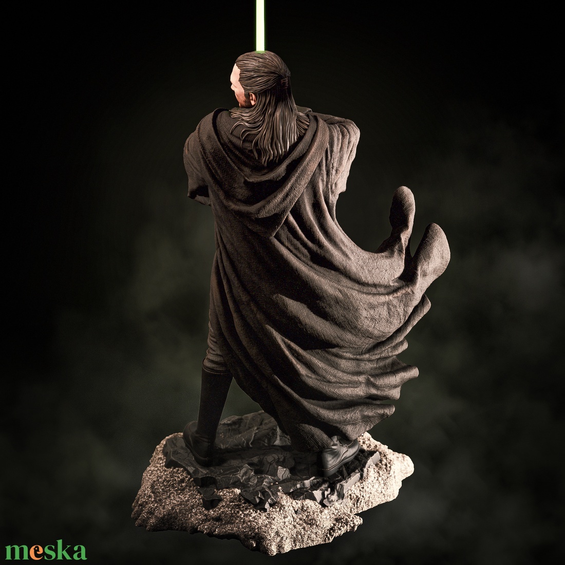 Qui Gon Jinn - Star Wars - művészet - makett, modell - Meska.hu Qui Gon Jinn - Star Wars - művészet - makett, modell - Meska.hu