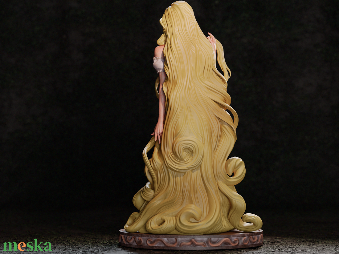 Rapunzel - művészet - makett, modell - Meska.hu Rapunzel - művészet - makett, modell - Meska.hu