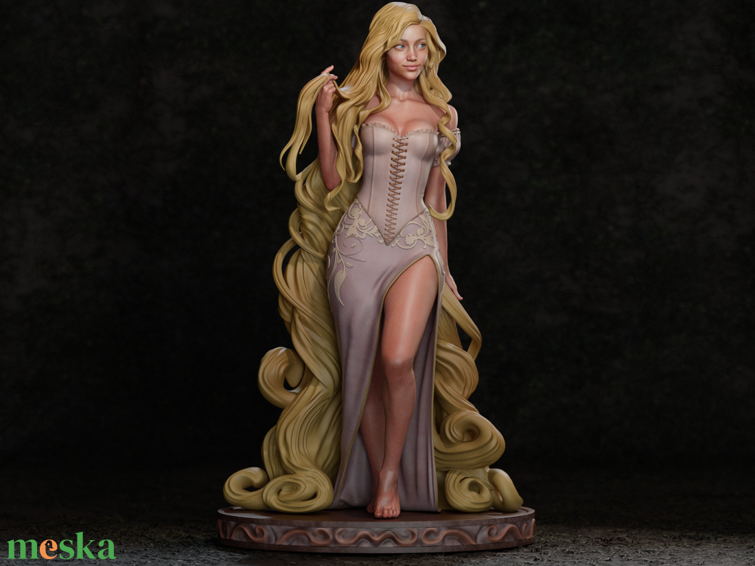 Rapunzel - művészet - makett, modell - Meska.hu Rapunzel - művészet - makett, modell - Meska.hu
