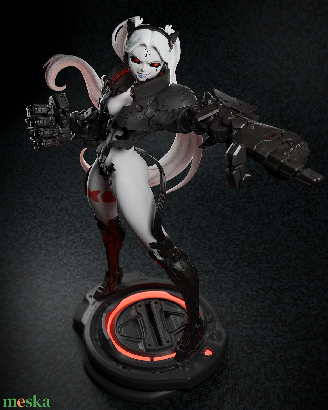 Rebecca Smasher - Cyberpunk - művészet - makett, modell - Meska.hu Rebecca Smasher - Cyberpunk - művészet - makett, modell - Meska.hu