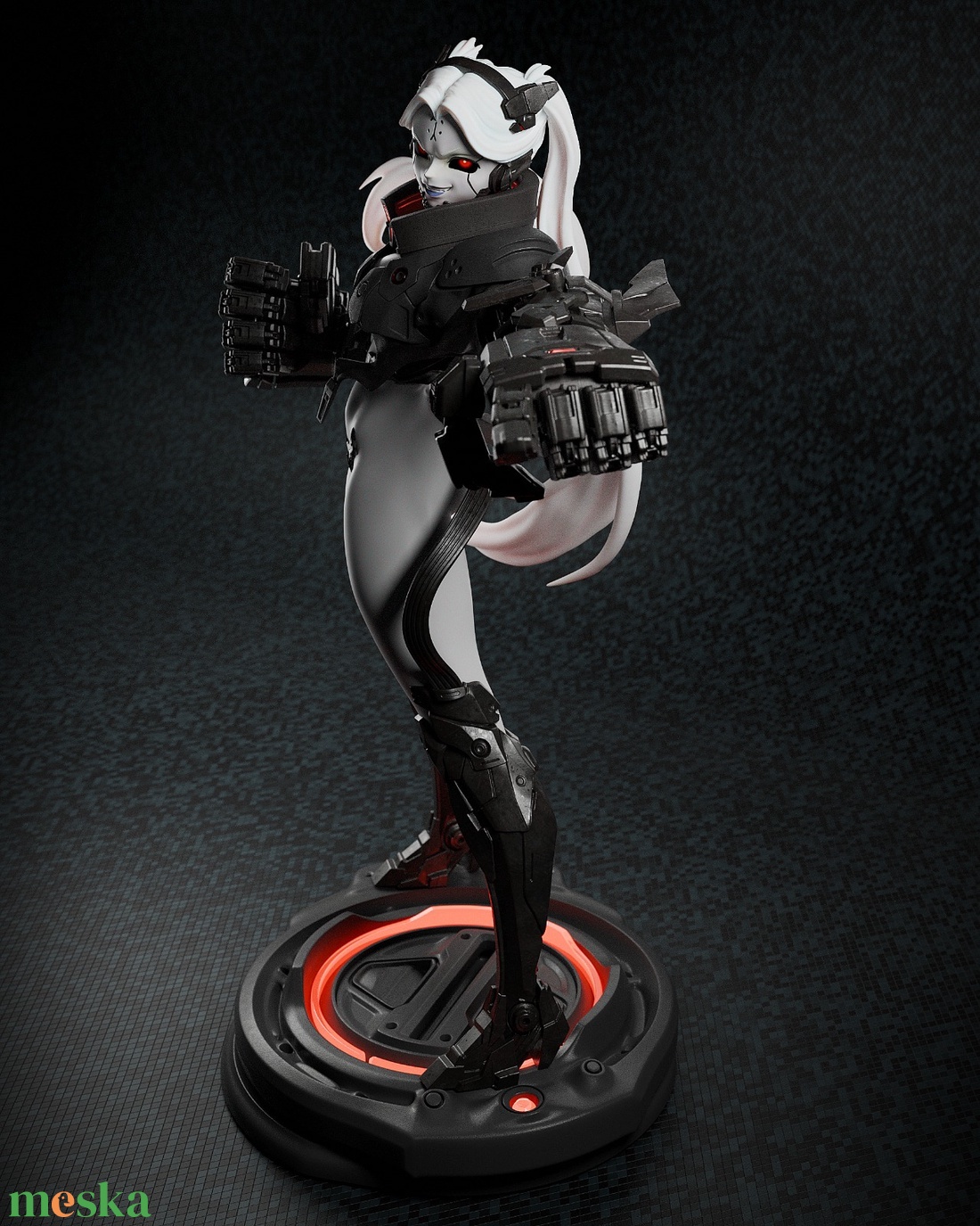 Rebecca Smasher - Cyberpunk - művészet - makett, modell - Meska.hu Rebecca Smasher - Cyberpunk - művészet - makett, modell - Meska.hu