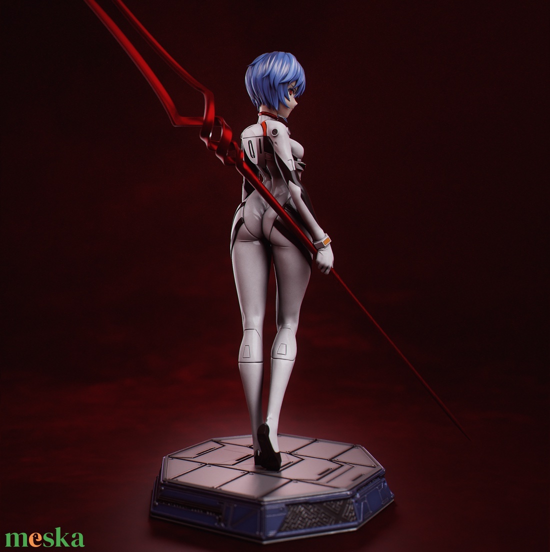 Rei - Neon Genesis Evangelion - művészet - makett, modell - Meska.hu Rei - Neon Genesis Evangelion - művészet - makett, modell - Meska.hu