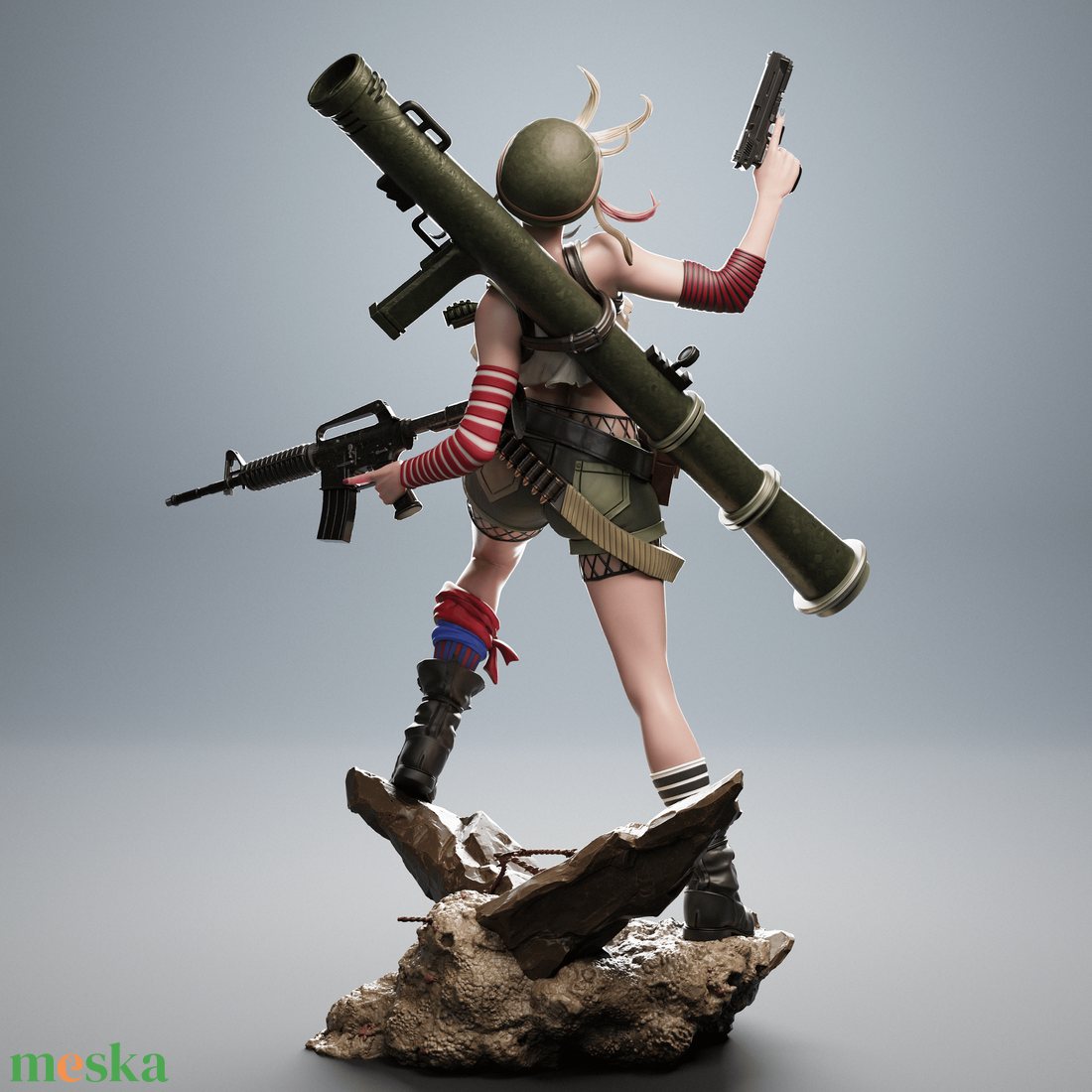 Tank Girl - művészet - makett, modell - Meska.hu Tank Girl - művészet - makett, modell - Meska.hu