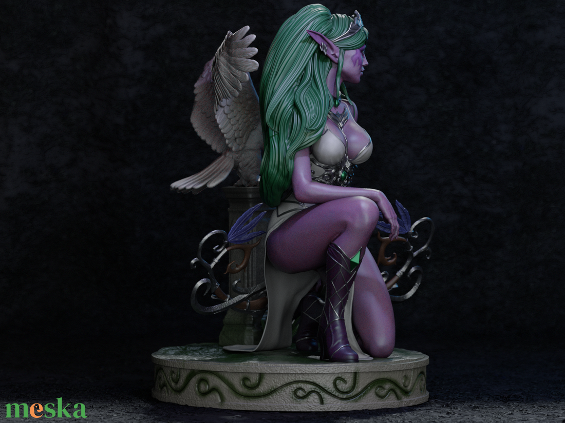 Tyrande Whisperwind - World of Warcraft - művészet - makett, modell - Meska.hu Tyrande Whisperwind - World of Warcraft - művészet - makett, modell - Meska.hu