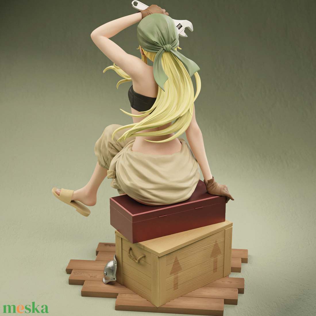 Winry Rockbell - Fullmetal Alchemist - művészet - makett, modell - Meska.hu