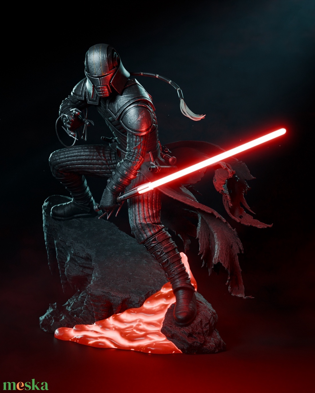 Starkiller - Star Wars: The Force Unleashed - művészet - makett, modell - Meska.hu Starkiller - Star Wars: The Force Unleashed - művészet - makett, modell - Meska.hu