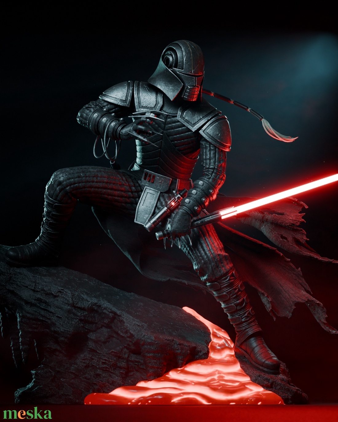 Starkiller - Star Wars: The Force Unleashed - művészet - makett, modell - Meska.hu Starkiller - Star Wars: The Force Unleashed - művészet - makett, modell - Meska.hu