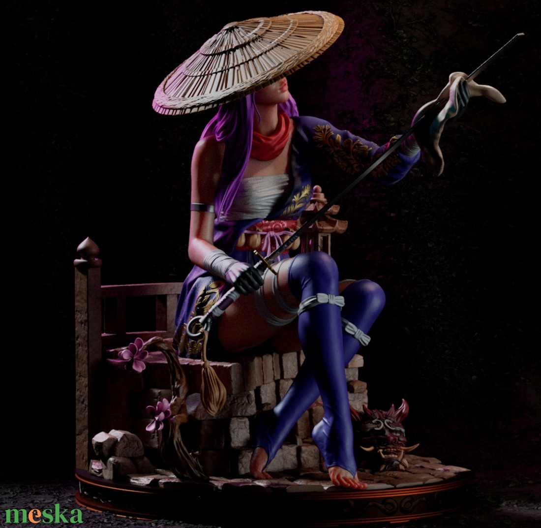 Psylocke - Marvel Demon Days - művészet - makett, modell - Meska.hu Psylocke - Marvel Demon Days - művészet - makett, modell - Meska.hu