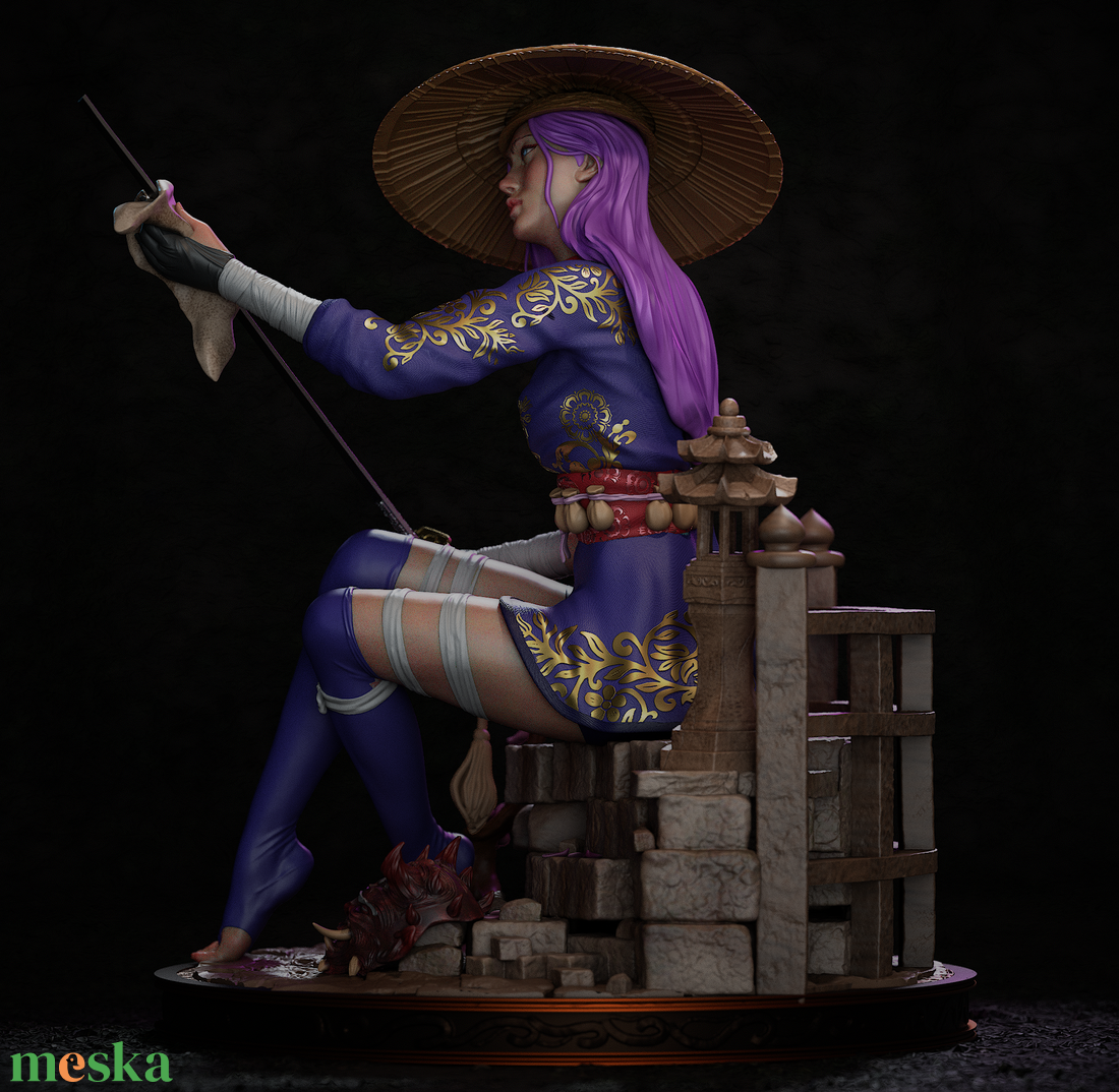 Psylocke - Marvel Demon Days - művészet - makett, modell - Meska.hu Psylocke - Marvel Demon Days - művészet - makett, modell - Meska.hu