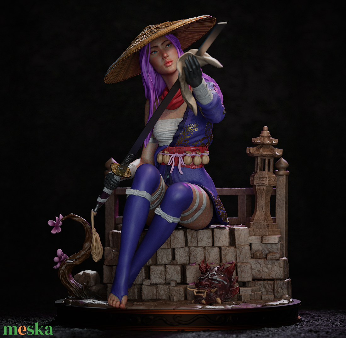 Psylocke - Marvel Demon Days - művészet - makett, modell - Meska.hu Psylocke - Marvel Demon Days - művészet - makett, modell - Meska.hu