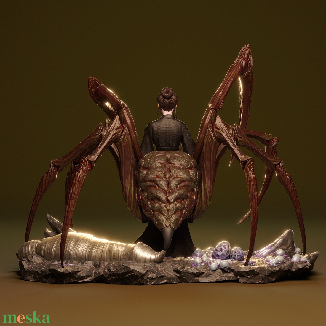 Queen Spider - művészet - makett, modell - Meska.hu Queen Spider - művészet - makett, modell - Meska.hu