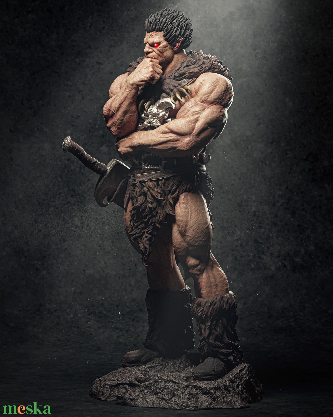Zodd - Berserk - művészet - makett, modell - Meska.hu Zodd - Berserk - művészet - makett, modell - Meska.hu