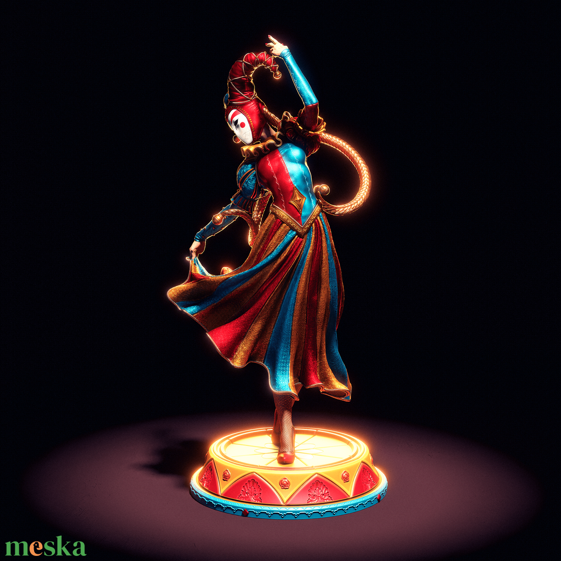 Jester - művészet - makett, modell - Meska.hu Jester - művészet - makett, modell - Meska.hu