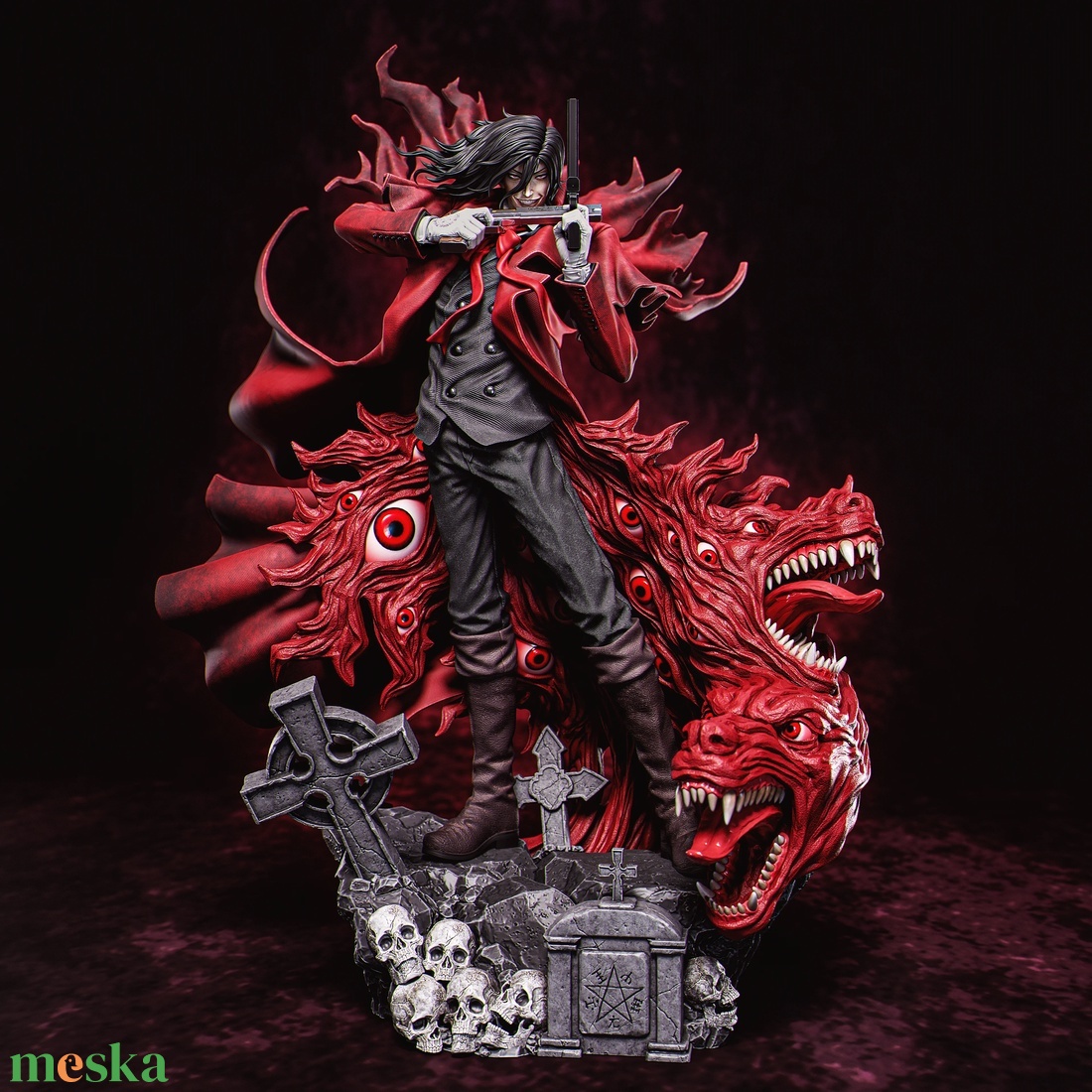 Alucard - Hellsing - művészet - makett, modell - Meska.hu Alucard - Hellsing - művészet - makett, modell - Meska.hu