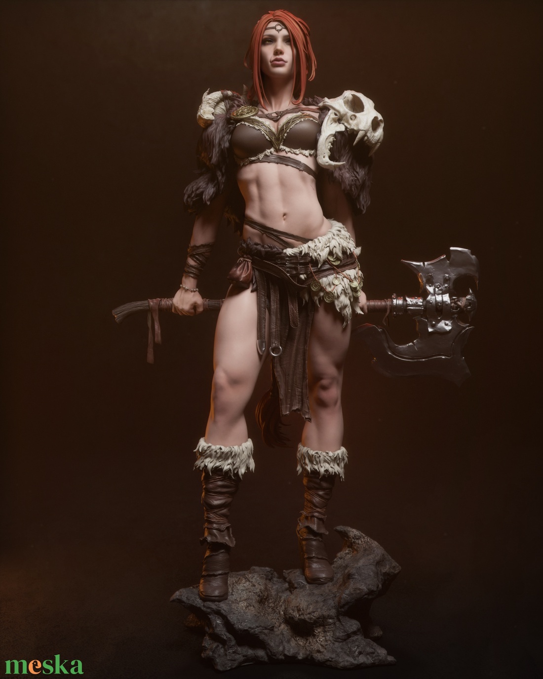 Barbarian Queen - művészet - makett, modell - Meska.hu Barbarian Queen - művészet - makett, modell - Meska.hu