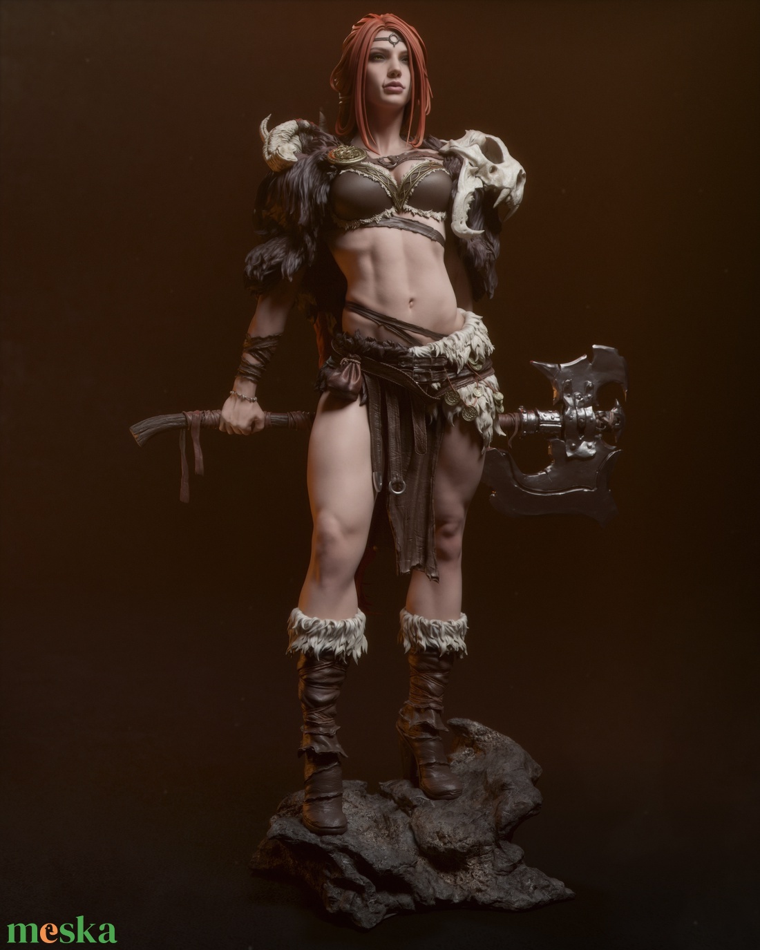 Barbarian Queen - művészet - makett, modell - Meska.hu Barbarian Queen - művészet - makett, modell - Meska.hu