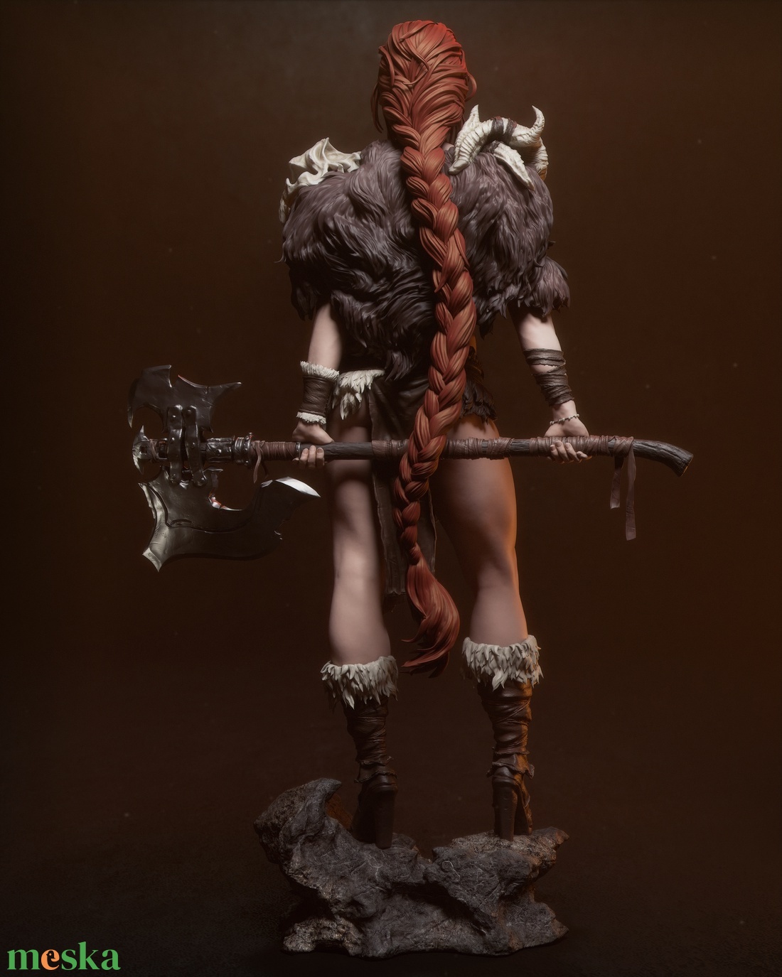 Barbarian Queen - művészet - makett, modell - Meska.hu Barbarian Queen - művészet - makett, modell - Meska.hu