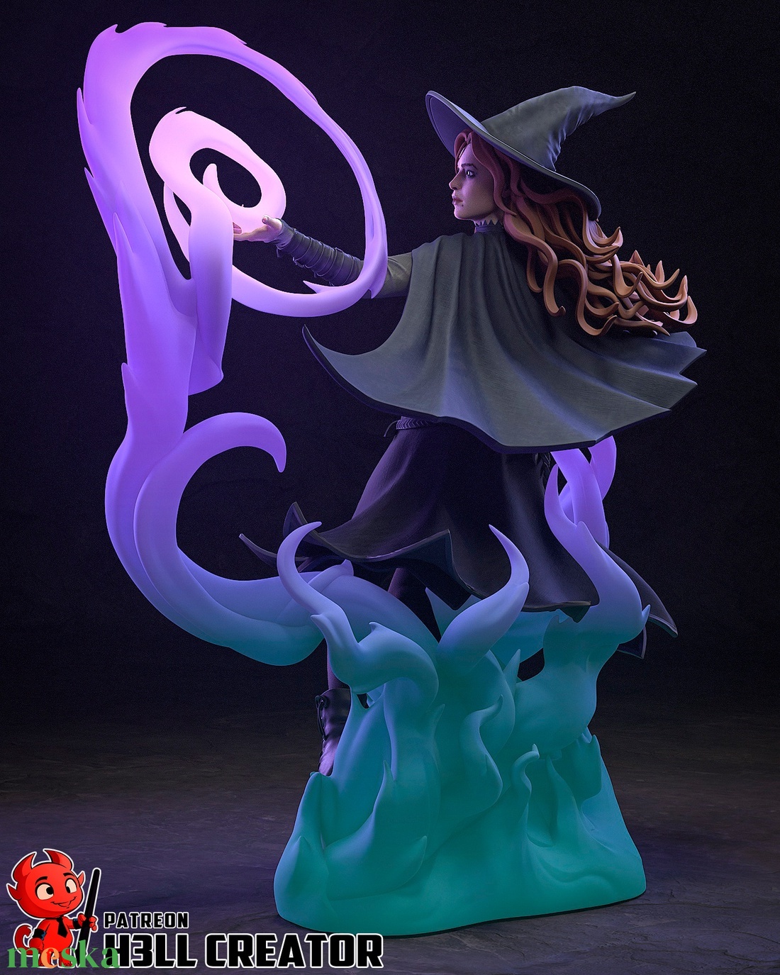 Tasha - Forgotten Realms - művészet - makett, modell - Meska.hu