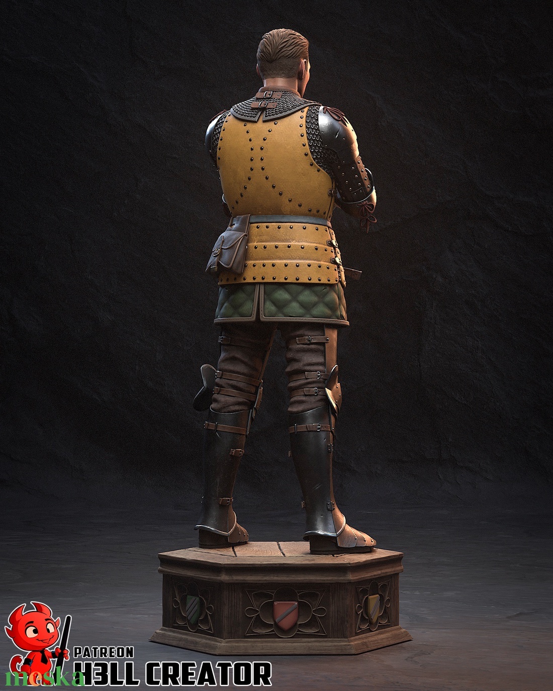 Henry of Skalitz - Kingdom Come: Deliverance 2 - művészet - makett, modell - Meska.hu