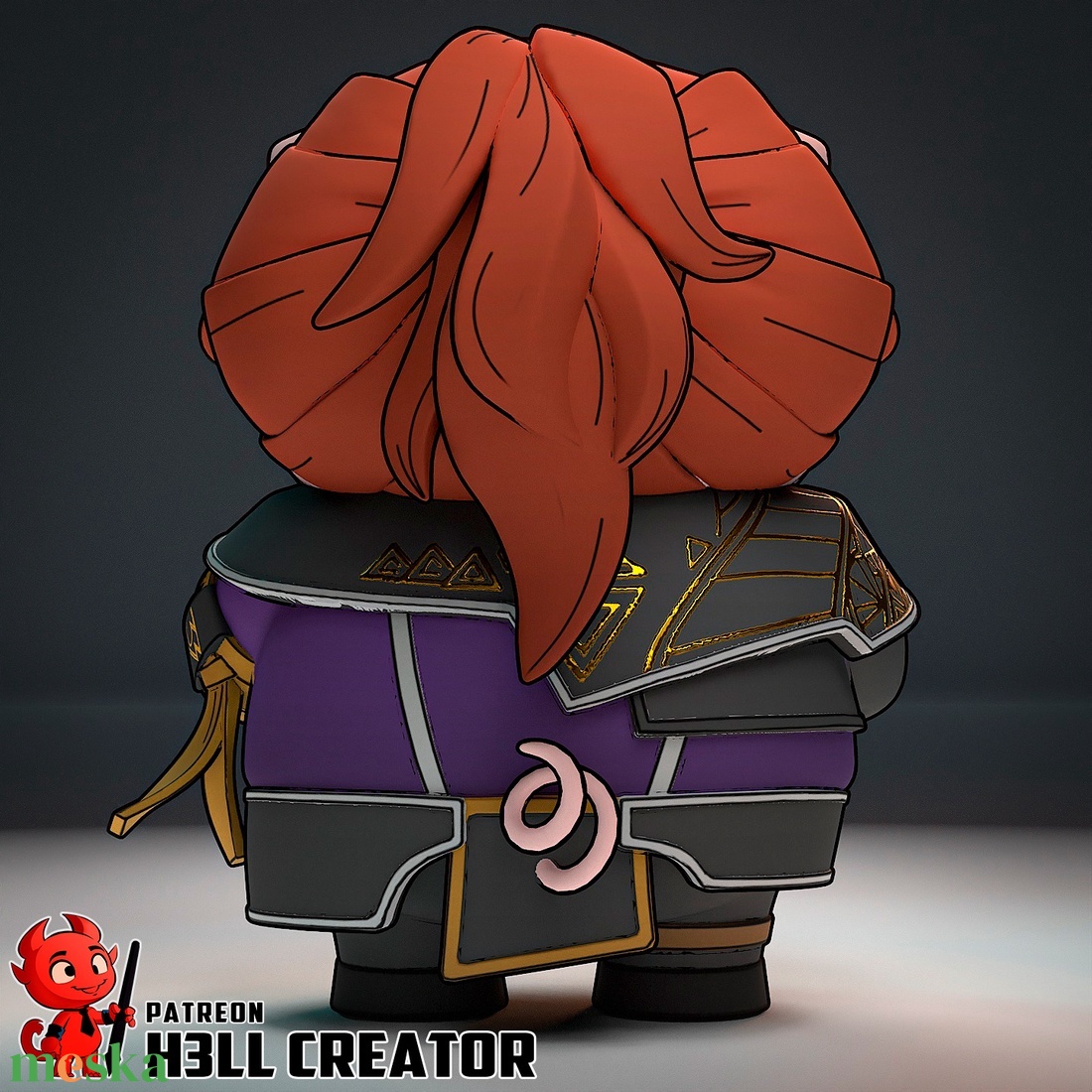 Piggell - művészet - makett, modell - Meska.hu